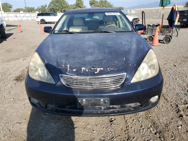 JTHBA30G755091703 - 2005 LEXUS ES 330 BLUE photo 5