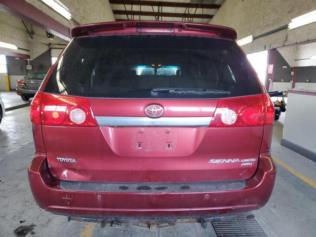 5TDDK4CC6AS032247 - 2010 TOYOTA SIENNA XLE BURGUNDY photo 6