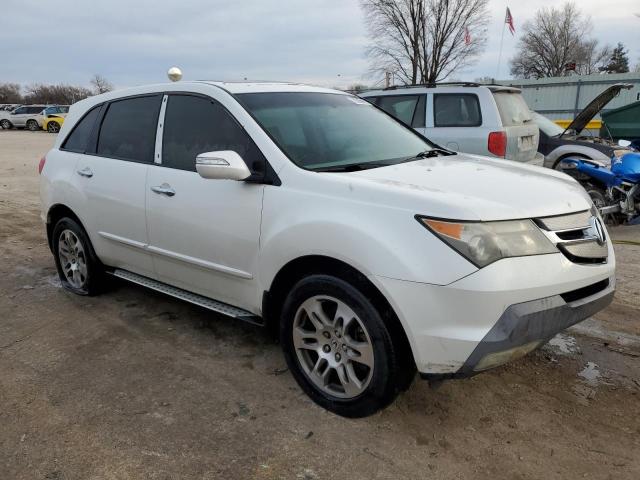 2HNYD28428H540509 - 2008 ACURA MDX TECHNOLOGY WHITE photo 4