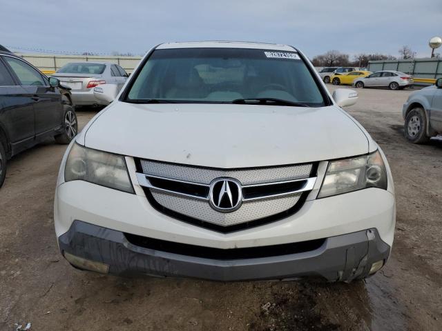 2HNYD28428H540509 - 2008 ACURA MDX TECHNOLOGY WHITE photo 5