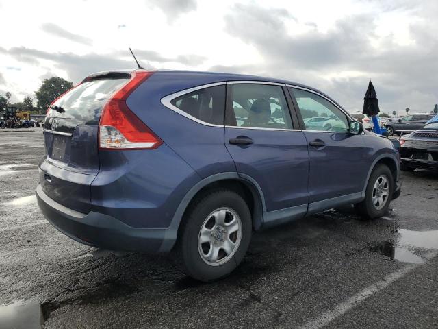 5J6RM3H35CL037991 - 2012 HONDA CR-V LX BLUE photo 3