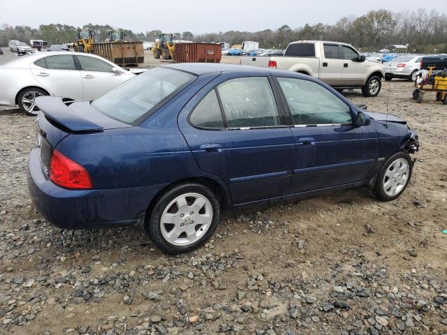 3N1CB51D86L580411 - 2006 NISSAN SENTRA 1.8 BLUE photo 3