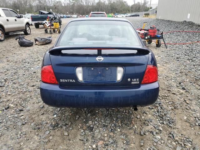 3N1CB51D86L580411 - 2006 NISSAN SENTRA 1.8 BLUE photo 6