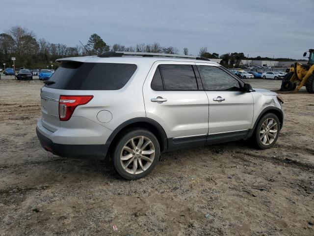 1FM5K7D85EGA86019 - 2014 FORD EXPLORER XLT SILVER photo 3