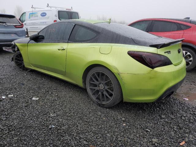 KMHHT6KD0AU015312 - 2010 HYUNDAI GENESIS CO 2.0T GREEN photo 2