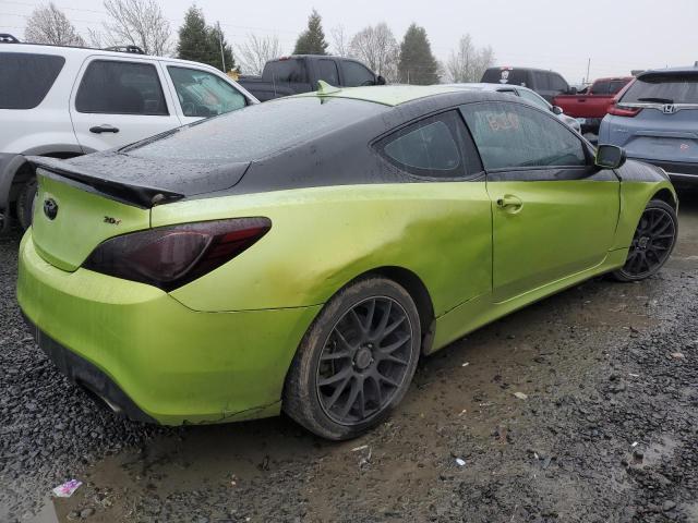 KMHHT6KD0AU015312 - 2010 HYUNDAI GENESIS CO 2.0T GREEN photo 3