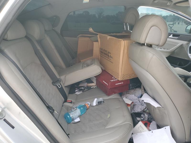 5NPE34AF2FH097141 - 2015 HYUNDAI SONATA SPORT SILVER photo 10