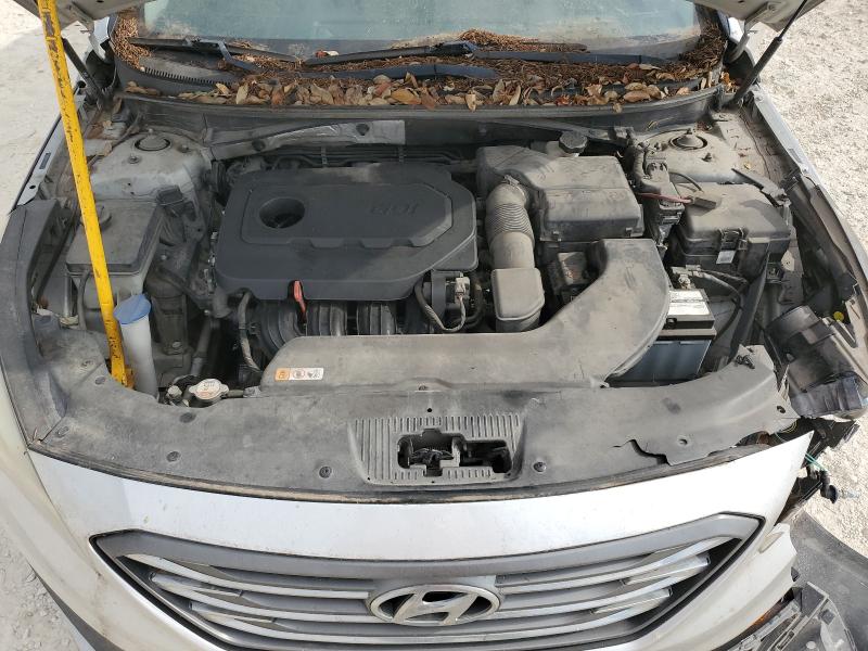 5NPE34AF2FH097141 - 2015 HYUNDAI SONATA SPORT SILVER photo 11
