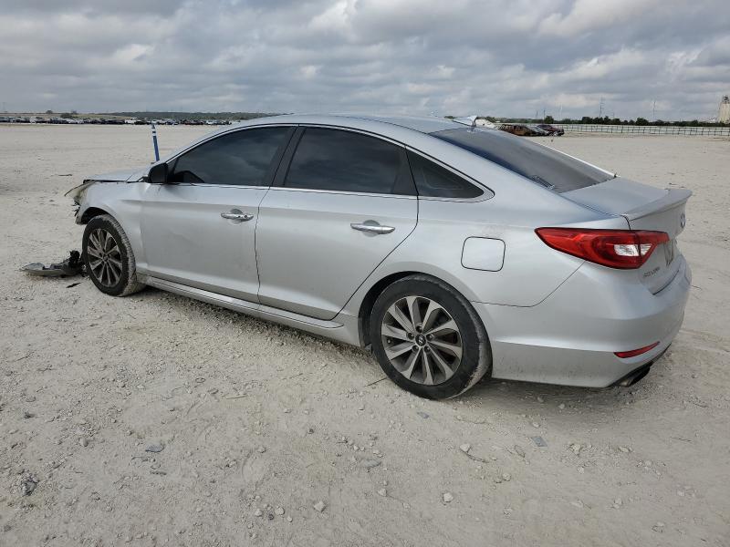 5NPE34AF2FH097141 - 2015 HYUNDAI SONATA SPORT SILVER photo 2