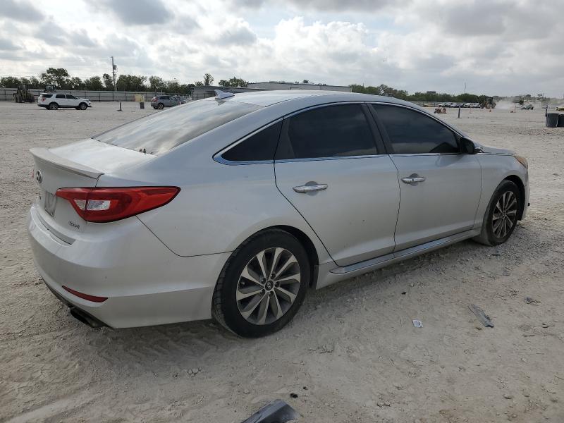 5NPE34AF2FH097141 - 2015 HYUNDAI SONATA SPORT SILVER photo 3