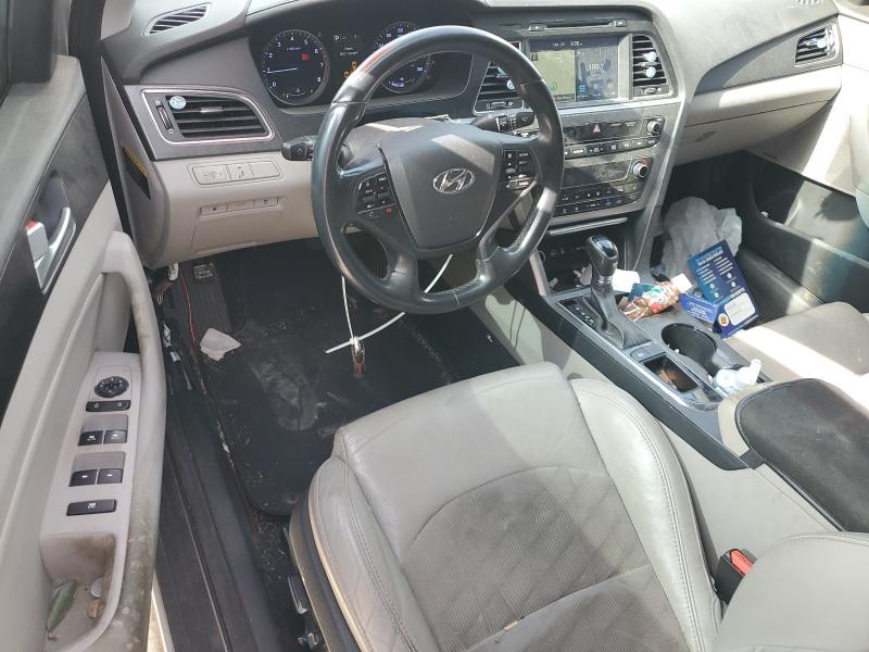 5NPE34AF2FH097141 - 2015 HYUNDAI SONATA SPORT SILVER photo 8