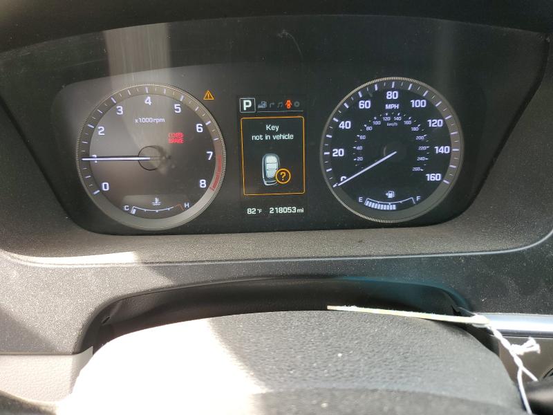 5NPE34AF2FH097141 - 2015 HYUNDAI SONATA SPORT SILVER photo 9