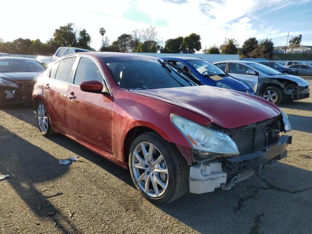 JNKCV61E89M305097 - 2009 INFINITI G37 BASE RED photo 4