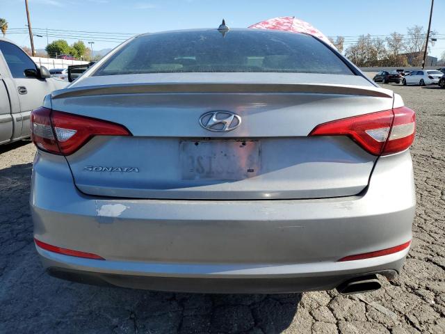 5NPE24AF4HH522722 - 2017 HYUNDAI SONATA SE SILVER photo 6