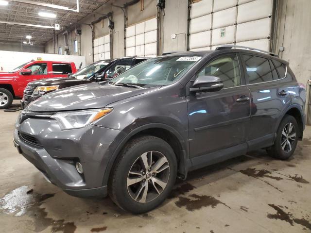 JTMRFREV6JJ720025 - 2018 TOYOTA RAV4 ADVENTURE GRAY photo 1