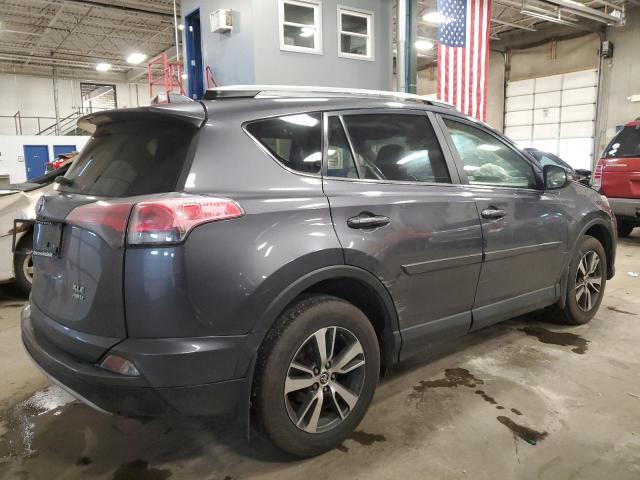 JTMRFREV6JJ720025 - 2018 TOYOTA RAV4 ADVENTURE GRAY photo 3