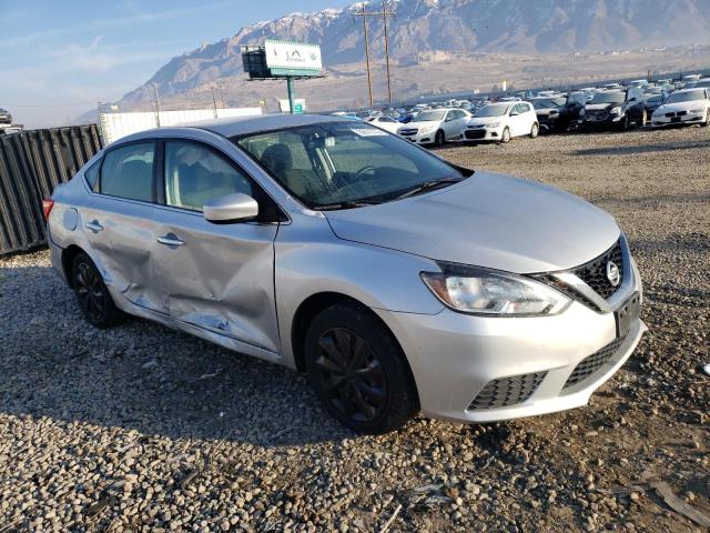 3N1AB7AP0GY278371 - 2016 NISSAN SENTRA S SILVER photo 4