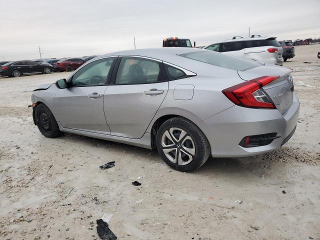 19XFC2F55JE008913 - 2018 HONDA CIVIC LX GRAY photo 2