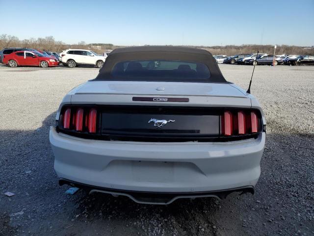 1FATP8UH2F5393024 - 2015 FORD MUSTANG WHITE photo 6