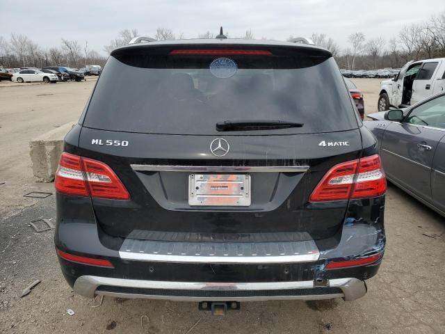 4JGDA7DB6EA435220 - 2014 MERCEDES-BENZ ML 550 4MATIC BLACK photo 6