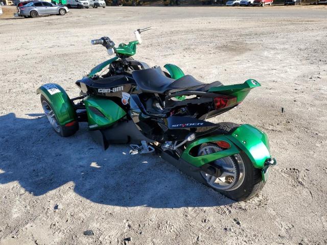 2BXJABA109V001065 - 2009 CAN-AM SPYDER ROA RS GREEN photo 3