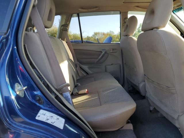JTEHD20V046000383 - 2004 TOYOTA RAV4 BLUE photo 11