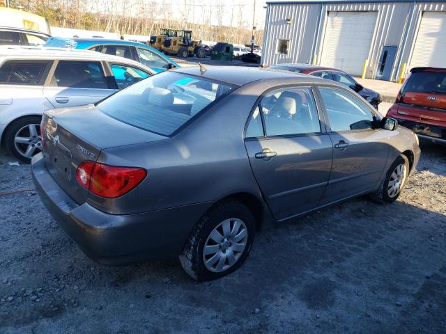 2T1BR32E93C096133 - 2003 TOYOTA COROLLA CE GRAY photo 3