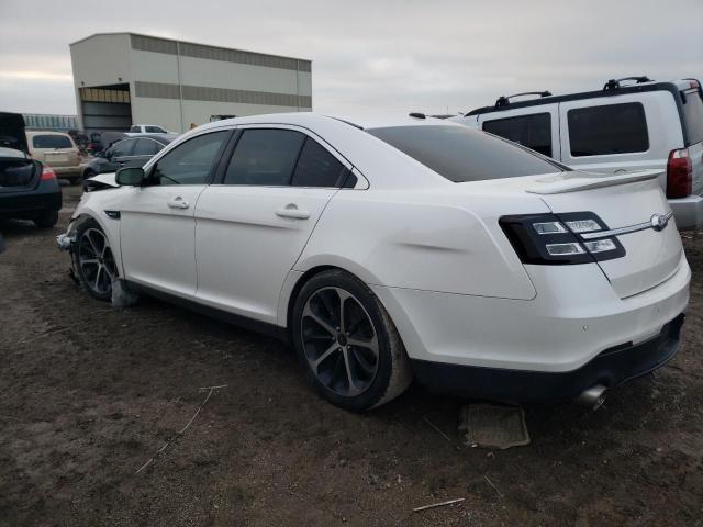 1FAHP2KT6HG135817 - 2017 FORD TAURUS SHO WHITE photo 2