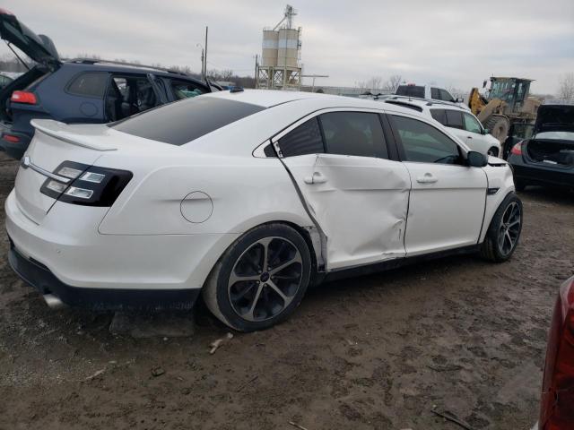 1FAHP2KT6HG135817 - 2017 FORD TAURUS SHO WHITE photo 3