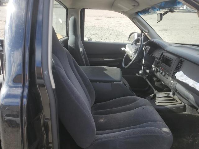 1D7FL16X43S168315 - 2003 DODGE DAKOTA SXT BLACK photo 10