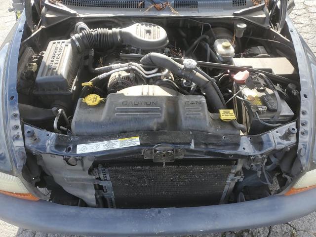 1D7FL16X43S168315 - 2003 DODGE DAKOTA SXT BLACK photo 11