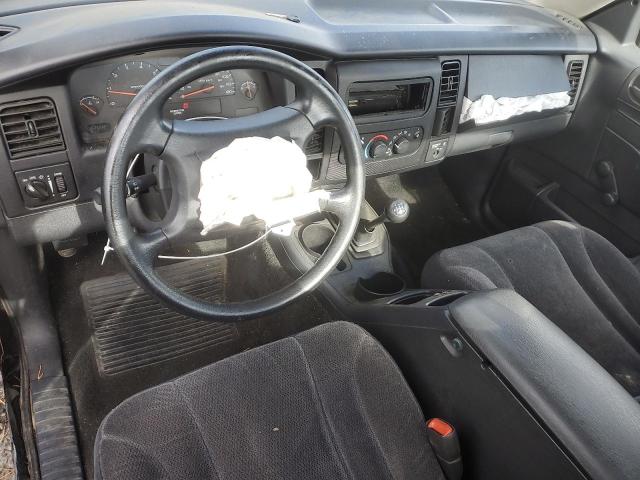 1D7FL16X43S168315 - 2003 DODGE DAKOTA SXT BLACK photo 8