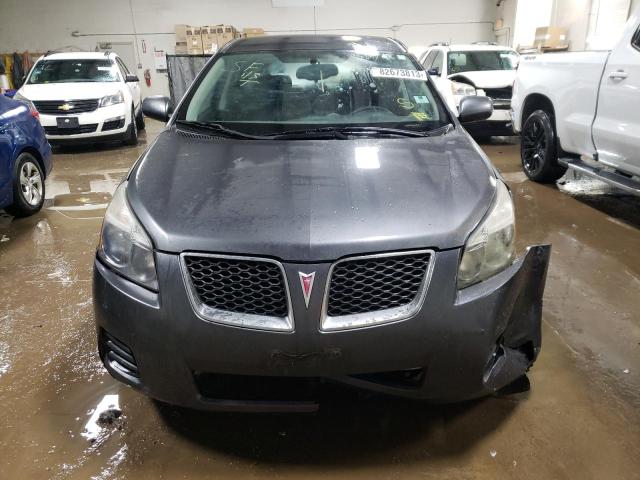 5Y2SL67869Z475420 - 2009 PONTIAC VIBE GRAY photo 5