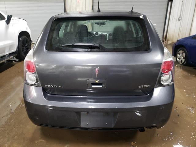 5Y2SL67869Z475420 - 2009 PONTIAC VIBE GRAY photo 6