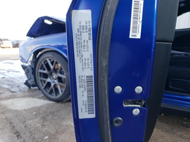 2C3CDZFJ4KH525815 - 2019 DODGE CHALLENGER R/T SCAT PACK BLUE photo 13