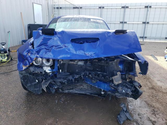 2C3CDZFJ4KH525815 - 2019 DODGE CHALLENGER R/T SCAT PACK BLUE photo 5