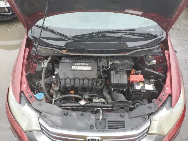 JHMZE2H74AS029334 - 2010 HONDA INSIGHT EX RED photo 11