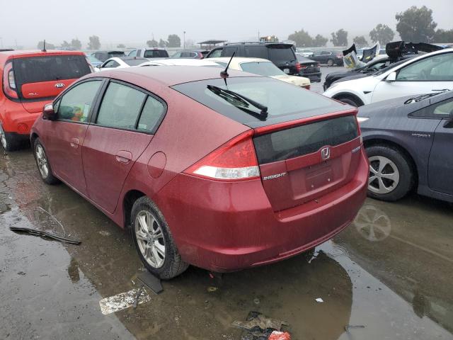 JHMZE2H74AS029334 - 2010 HONDA INSIGHT EX RED photo 2