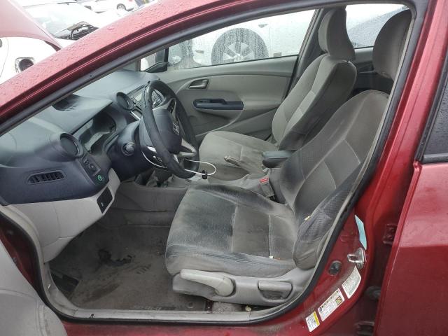 JHMZE2H74AS029334 - 2010 HONDA INSIGHT EX RED photo 7