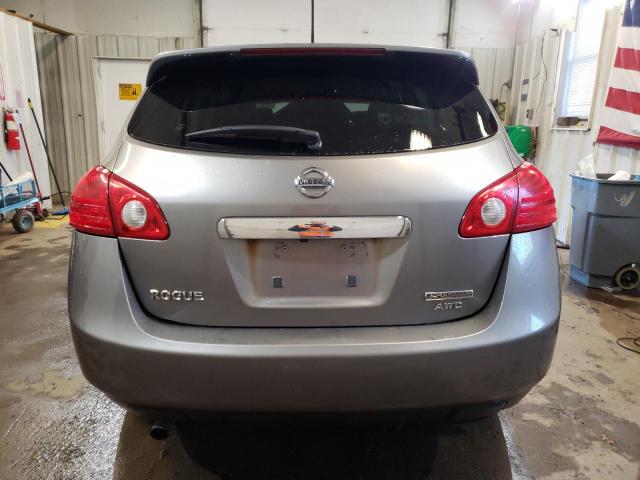 JN8AS5MV5DW632453 - 2013 NISSAN ROGUE S GRAY photo 6