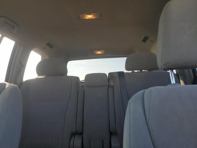 5TDZK3EH8BS028713 - 2011 TOYOTA HIGHLANDER BASE Negro foto 10