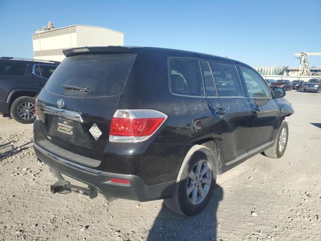 5TDZK3EH8BS028713 - 2011 TOYOTA HIGHLANDER BASE Negro foto 3