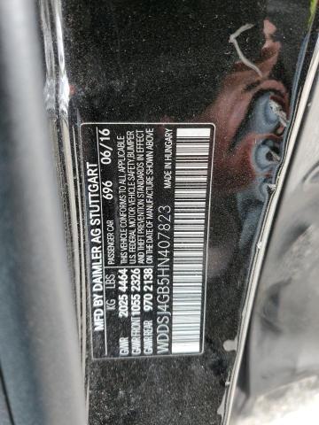 WDDSJ4GB5HN407823 - 2017 MERCEDES-BENZ CLA 250 4MATIC BLACK photo 12