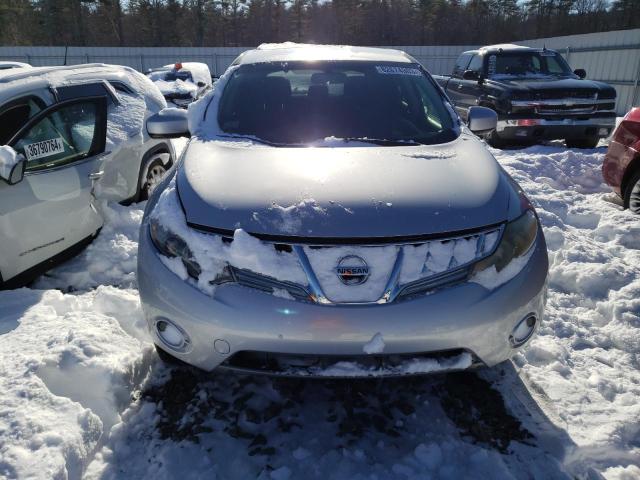 JN8AZ18W79W124208 - 2009 NISSAN MURANO S SILVER photo 5