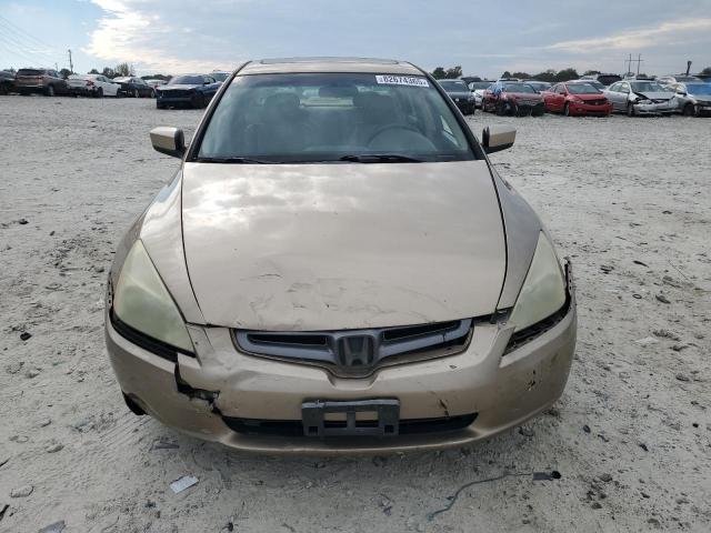 1HGCM568X5A163785 - 2005 HONDA ACCORD EX GOLD photo 5