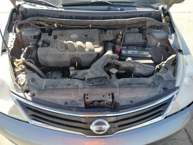 3N1BC1AP8AL463898 - 2010 NISSAN VERSA S SILVER photo 11