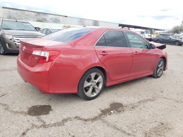 4T1BF1FK7CU616390 - 2012 TOYOTA CAMRY BASE RED photo 3
