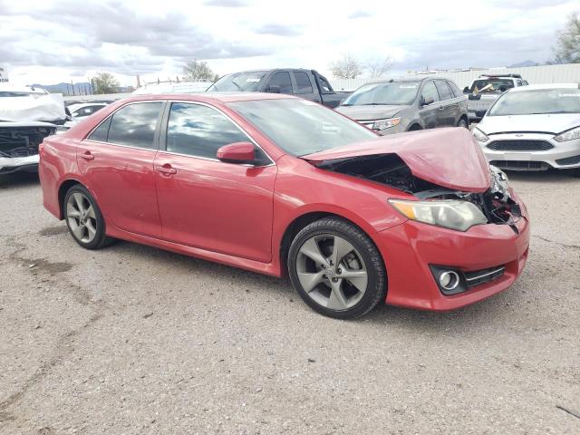 4T1BF1FK7CU616390 - 2012 TOYOTA CAMRY BASE RED photo 4