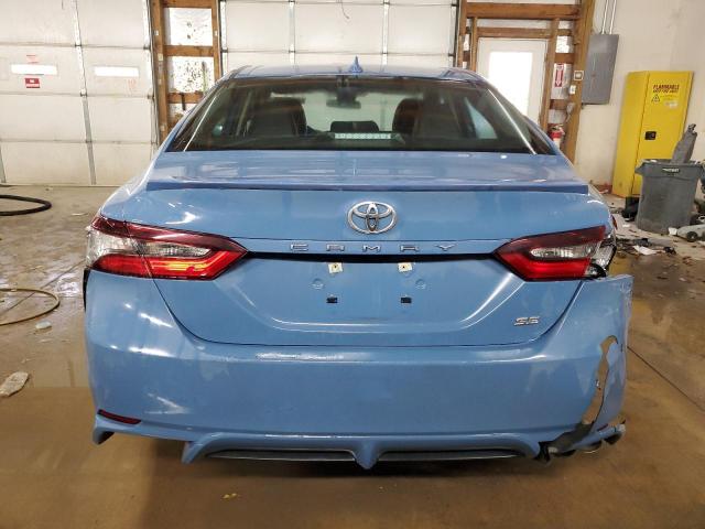 4T1G11AK4PU188523 - 2023 TOYOTA CAMRY SE NIGHT SHADE BLUE photo 6