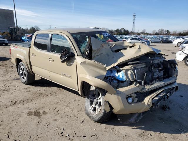 3TMCZ5AN8KM260169 - 2019 TOYOTA TACOMA DOUBLE CAB CREAM photo 4